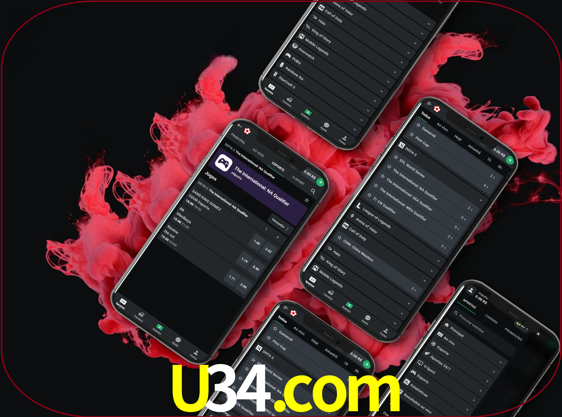 Se o seu smartphone não for compatível com a aplicação, esta opção do u34 ajudá-lo-á a desfrutar do jogo.
